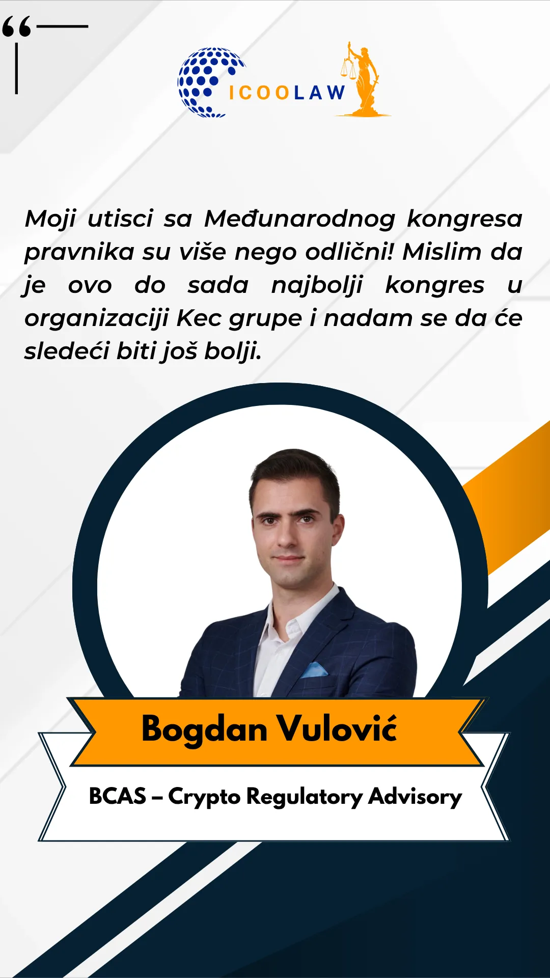 ICOOLAW Kongres 2027 - Utisci učesnika slika 11 ICOOLAW Kongres 2027 Utisci učesnika slika 11