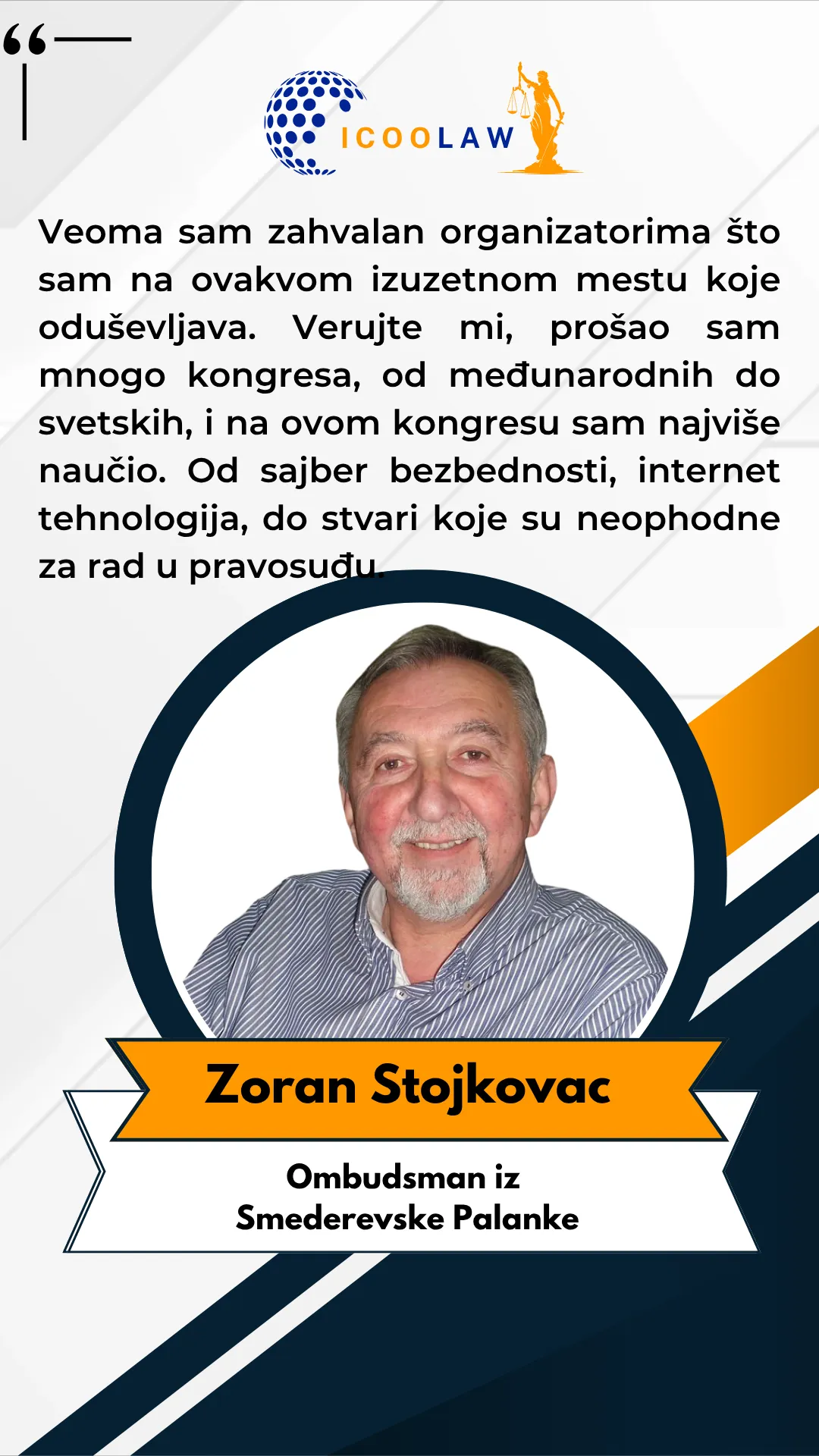 ICOOLAW Kongres 2027 - Utisci učesnika slika 4 ICOOLAW Kongres 2027 Utisci učesnika slika 4